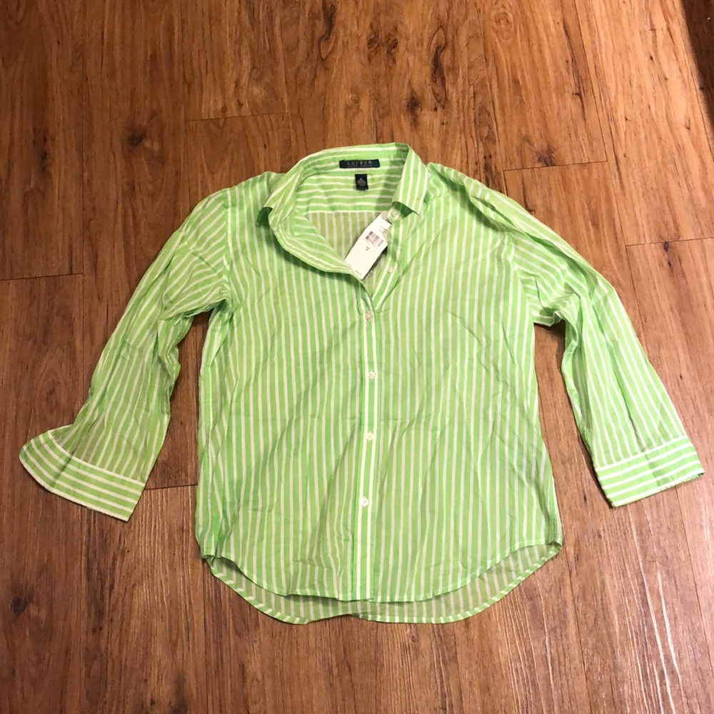 Ralph Lauren button up shirt- Medium